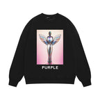 Street style Purple Brand sweatshirts
