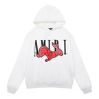 CHH Chrome Heart Hoodie Amiri Printed Circle Casual Loose Hoodie