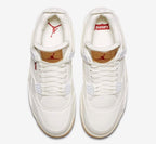 Air Jordan 4 Retro White Denim x Levis